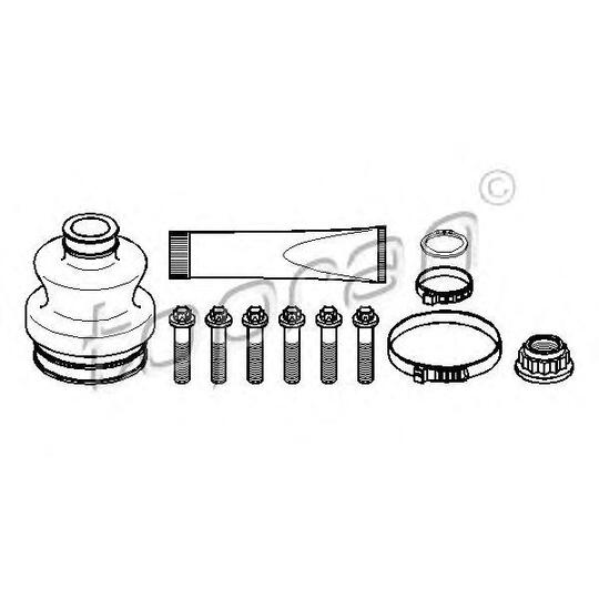 400 714 - Drive axle bellows kit 