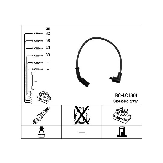 2997 - Ignition Cable Kit 