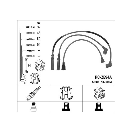 9903 - Ignition Cable Kit 