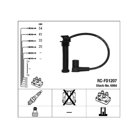 6984 - Ignition Cable Kit 