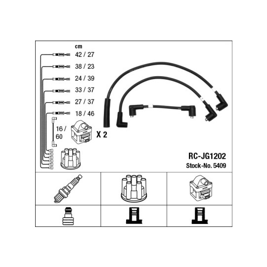 5409 - Ignition Cable Kit 