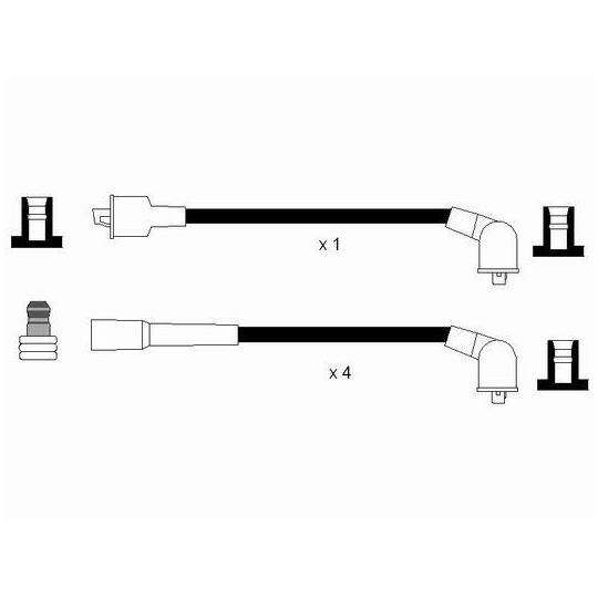 0900 - Ignition Cable Kit 