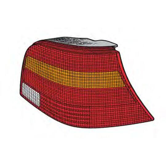 27466128 - Rear lamp glass 