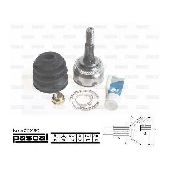 G11073PC - Driveshaft joint, outer 