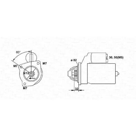 943251402010 - Startmotor 