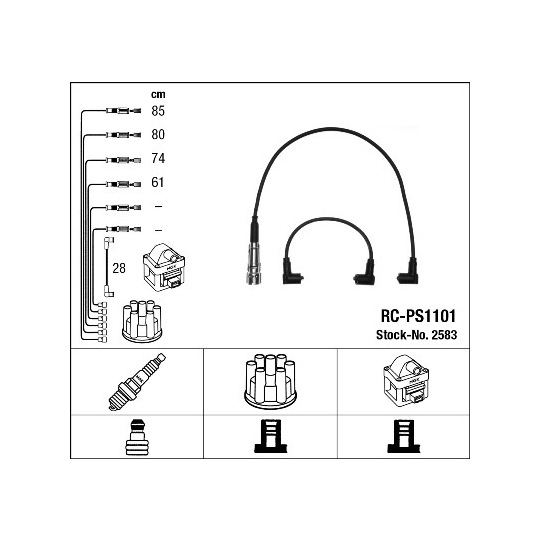 2583 - Ignition Cable Kit 