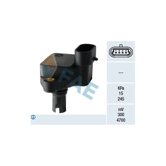 15064 - Sensor, intake manifold pressure 