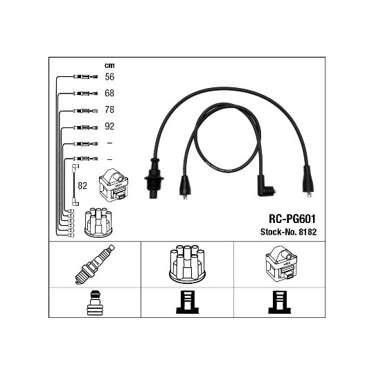 8182 - Ignition Cable Kit 