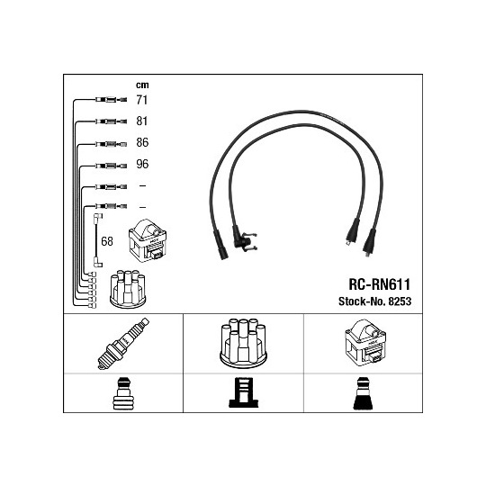 8253 - Ignition Cable Kit 