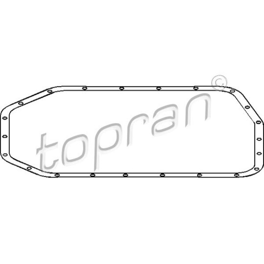 501 745 - Seal, automatic transmission oil pan 