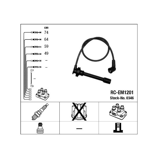 0346 - Ignition Cable Kit 