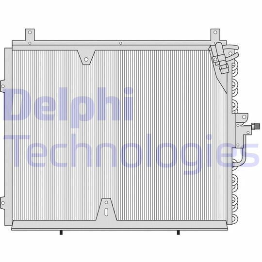 TSP0225037 - Lauhdutin, ilmastointilaite 