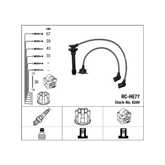 8240 - Ignition Cable Kit 