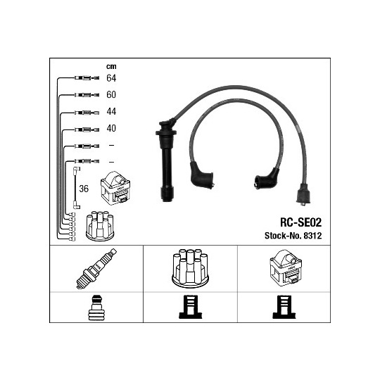 8312 - Ignition Cable Kit 