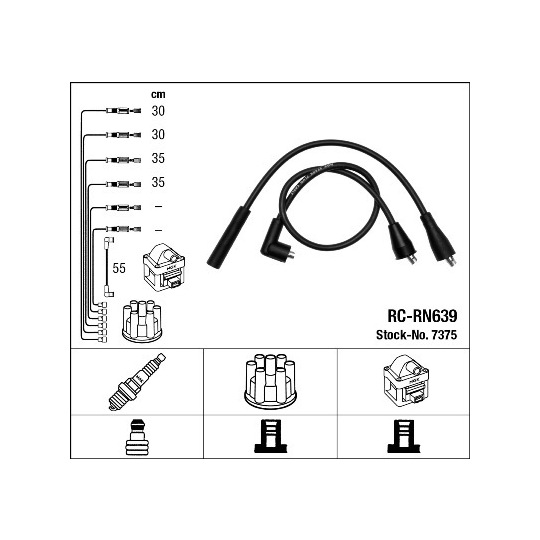 7375 - Ignition Cable Kit 