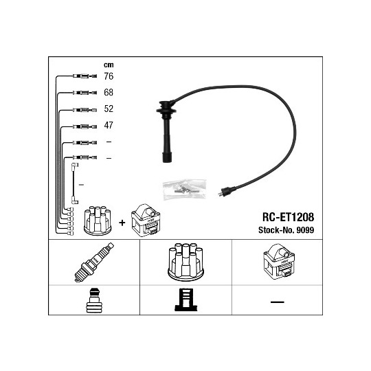 9099 - Ignition Cable Kit 