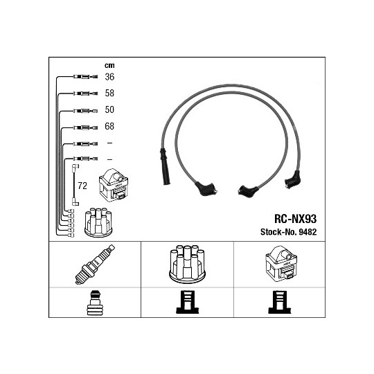 9482 - Ignition Cable Kit 