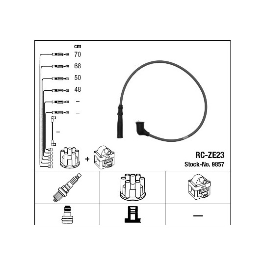 9857 - Ignition Cable Kit 