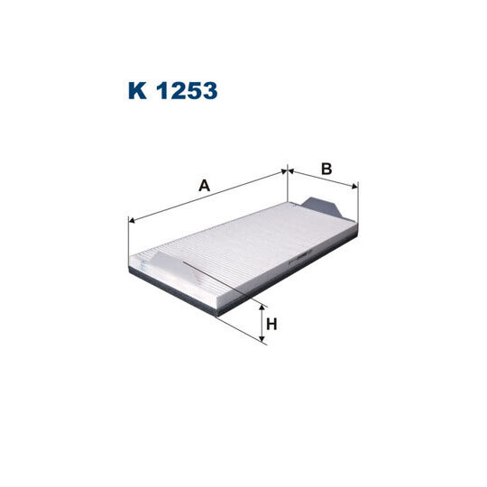 K 1253 - Filter, interior air 