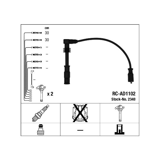 2348 - Ignition Cable Kit 