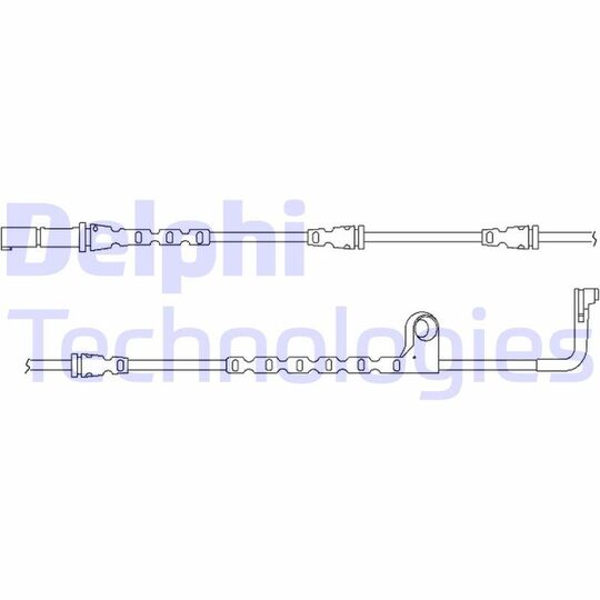 LZ0226 - Warning Contact, brake pad wear 