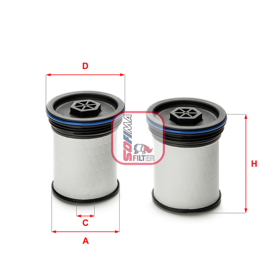 S6047NE - Fuel filter 