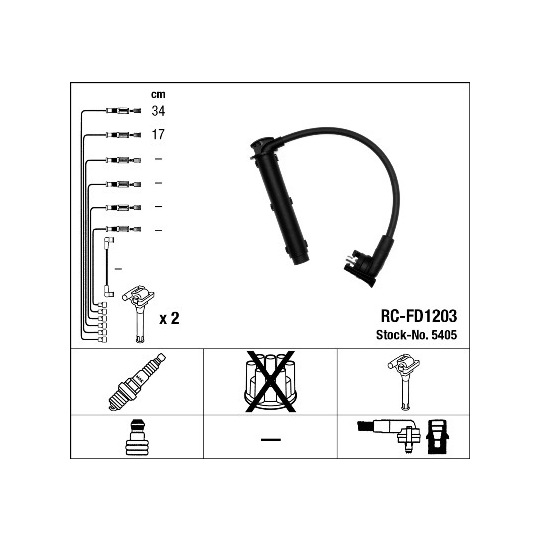 5405 - Ignition Cable Kit 