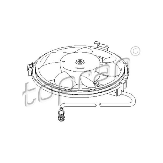 112 105 - Ventilaator, mootorijahutus 