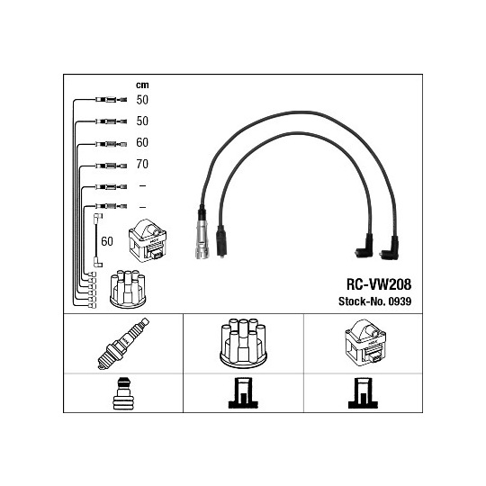 0939 - Ignition Cable Kit 