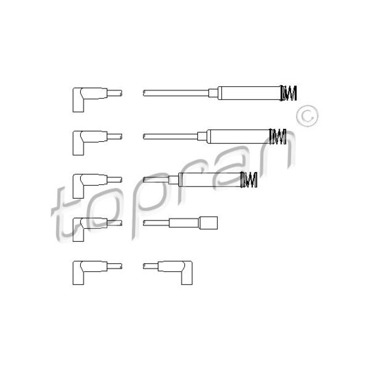 202 522 - Ignition Cable Kit 