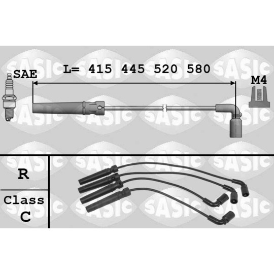 9286003 - Ignition Cable Kit 