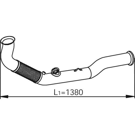 66135 - Exhaust pipe 