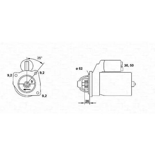 943223034010 - Startmotor 