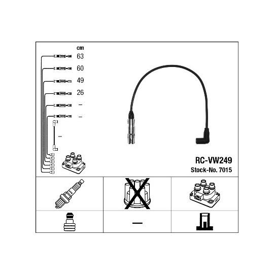 7015 - Ignition Cable Kit 