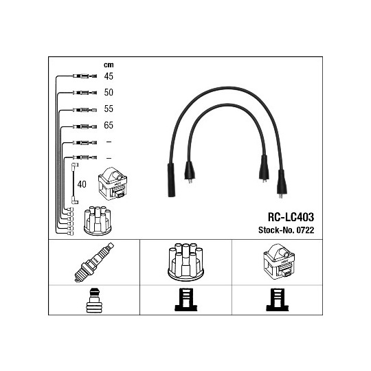 0722 - Ignition Cable Kit 