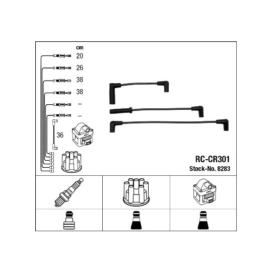 8283 - Ignition Cable Kit 