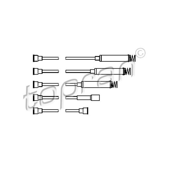 202 516 - Ignition Cable Kit 