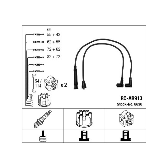 8630 - Ignition Cable Kit 