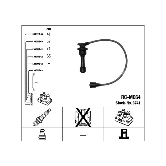 8741 - Ignition Cable Kit 