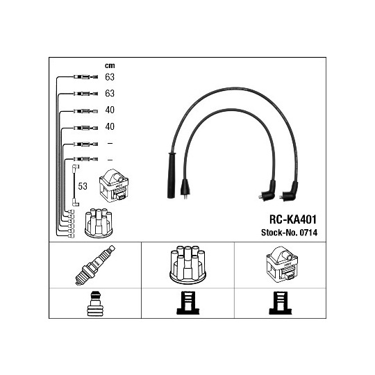 0714 - Ignition Cable Kit 