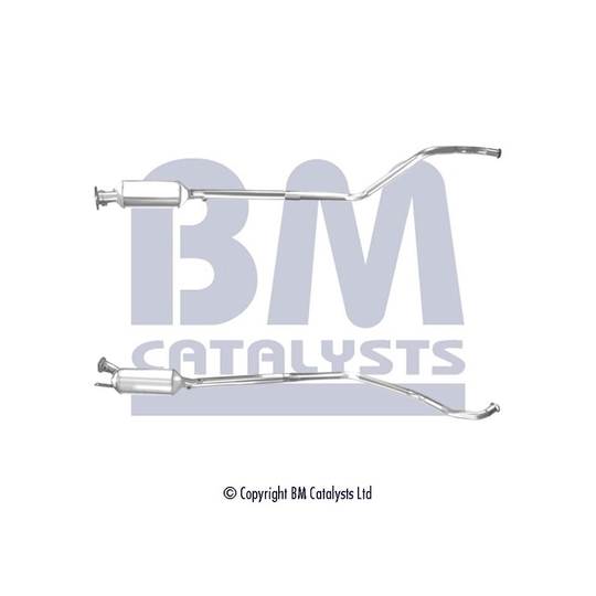 BM11014 - Sot-/partikelfilter, avgassystem 