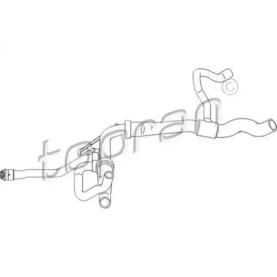 207 996 - Radiator Hose 