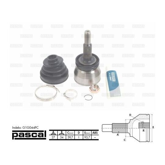 G1G044PC - Joint Kit, drive shaft 