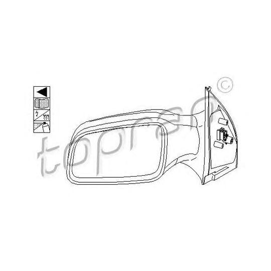 205 913 - Rear-view mirror 