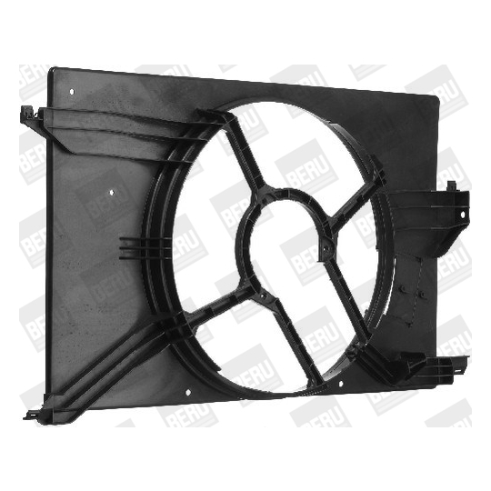 LE 566 Z - Frame, radiator 