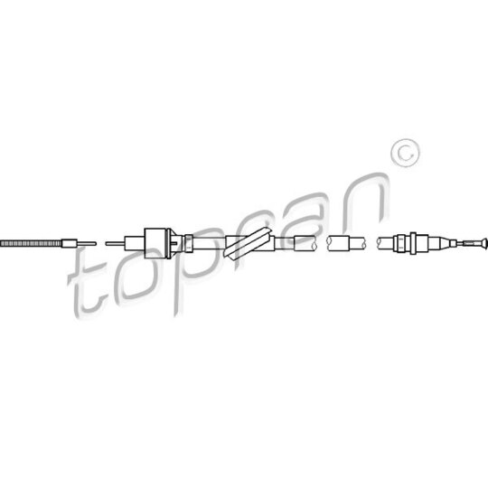302 768 - Clutch Cable 