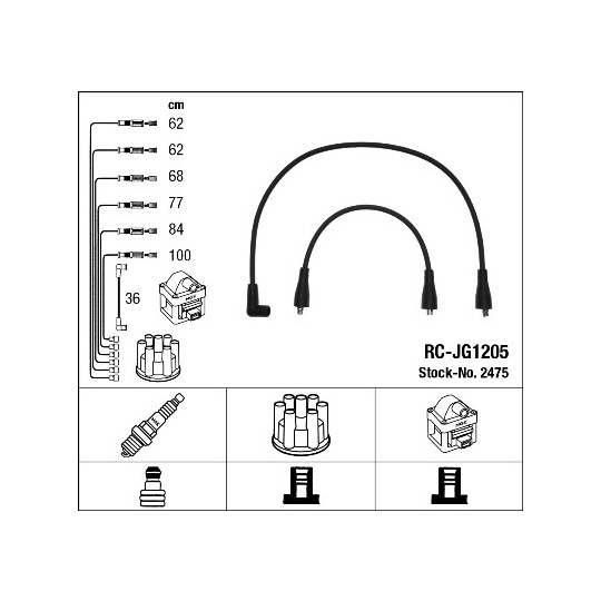 2475 - Ignition Cable Kit 