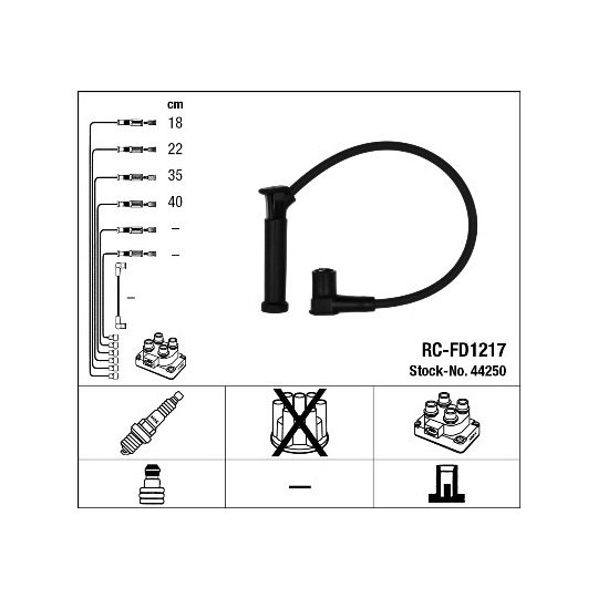 44250 - Ignition Cable Kit 