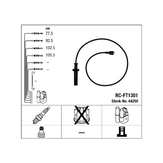 44259 - Ignition Cable Kit 