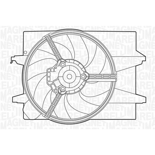 069422395010 - Ventilaator, mootorijahutus 